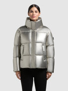  - Image from Khujo | Jacket RINJA2 SHINY ROYAL SILVER