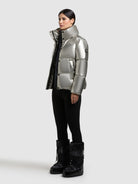  - Image from Khujo | Jacket RINJA2 SHINY ROYAL SILVER