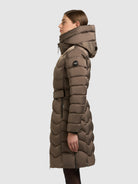  - Image from Khujo | Coat MIRA CANE BROWN