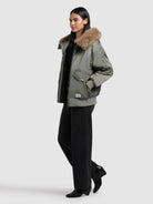  - Image from Khujo | Jacket CELA SAGE GREEN