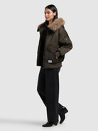  - Image from Khujo | Jacke CELA FOREST GREEN