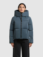  - Image from Khujo | Jacke AUDREY SHINY DIM BLUE