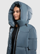  - Image from Khujo | Jacke AUDREY SHINY DIM BLUE