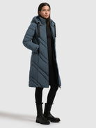  - Image from Khujo | Coat BIBB DIM BLUE