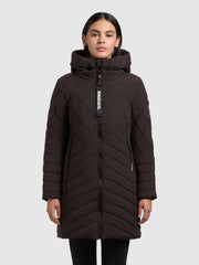 Coat IVANA MOODY PLUM