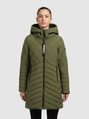 Coat IVANA FERN GREEN