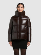  - Image from Khujo | Jacket RINJA2 SHINY MOODY PLUM