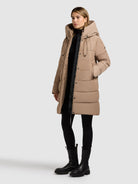  - Image from Khujo | Coat HEATHER COOKIE BEIGE