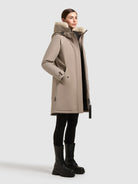  - Image from Khujo | Coat SEMIE3 GREIGE