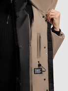  - Image from Khujo | Mantel COLLIE GREIGE