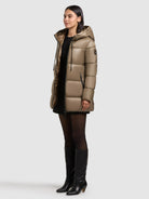  - Image from Khujo | Jacke DASHA CANE BROWN