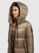  - Image from Khujo | Jacke DASHA CANE BROWN