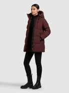  - Image from Khujo | Jacket DROWN MATT MOSCATO RED