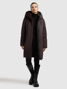  - Image from Khujo | Mantel NEAN MOODY PLUM