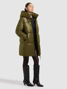  - Image from Khujo | Mantel LORSA OLIVE