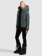  - Image from Khujo | Jacke AUDREY MATT FOAM GREEN