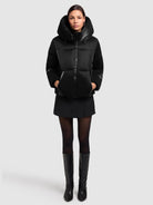  - Image from Khujo | Jacke AUDREY SHINY BLACK
