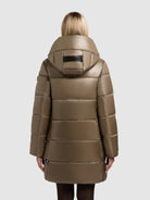  - Image from Khujo | Mantel ADRIANA CANE BROWN