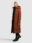  - Image from Khujo | Coat DOTE2 RUSSET BROWN