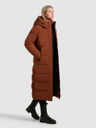  - Image from Khujo | Coat DOTE2 RUSSET BROWN