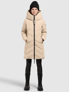  - Image from Khujo | Mantel DARKA3 FEATHER BEIGE