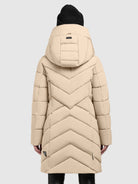  - Image from Khujo | Mantel DARKA3 FEATHER BEIGE