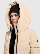  - Image from Khujo | Mantel DARKA3 FEATHER BEIGE