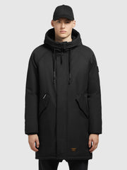 Wintermantel TANDEM Schwarz