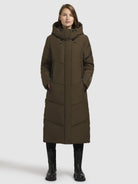  - Image from Khujo | Mantel SONJE6 Dunkeloliv