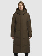  - Image from Khujo | Mantel SONJE6 Dunkeloliv