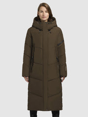 Mantel SONJE6 Dunkeloliv