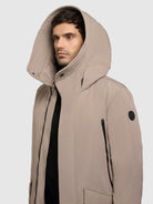  - Image from Khujo | Mantel LARC Graubeige