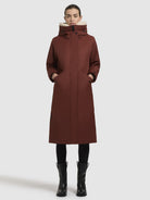  - Image from Khujo | Mantel AGNETA Dunkelrot