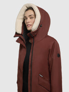  - Image from Khujo | Mantel AGNETA Dunkelrot