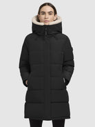  - Image from Khujo | Mantel FALTD TEDDY Schwarz