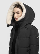  - Image from Khujo | Mantel FALTD TEDDY Schwarz