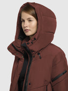  - Image from Khujo | Mantel SONJE6 Dunkelrot