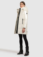  - Image from Khujo | Jacke HAYA SHINY Naturweiß