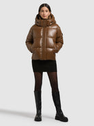  - Image from Khujo | Jacket DEVINA SHINY COPPER BROWN