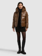  - Image from Khujo | Jacket DEVINA SHINY COPPER BROWN