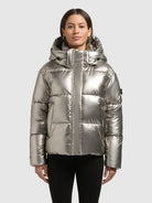  - Image from Khujo | Jacket DEVINA SHINY ROYAL SILVER