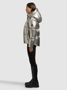  - Image from Khujo | Jacket DEVINA SHINY ROYAL SILVER