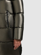  - Image from Khujo | Coat HAYA2 SHINY MUD BROWN