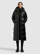  - Image from Khujo | Coat RUBINA2 SHINY BLACK