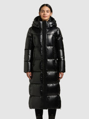 Coat RUBINA2 SHINY BLACK