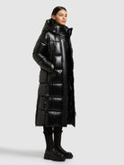  - Image from Khujo | Coat RUBINA2 SHINY BLACK