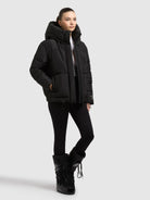  - Image from Khujo | Jacket PEEKE2 WITH GLOVES BLACK
