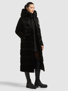  - Image from Khujo | Cappotto SOULANI5 NERO LUCIDO