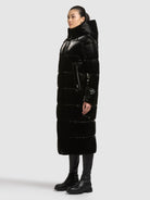  - Image from Khujo | Cappotto SOULANI5 NERO LUCIDO