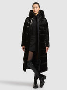  - Image from Khujo | Cappotto SOULANI5 NERO LUCIDO